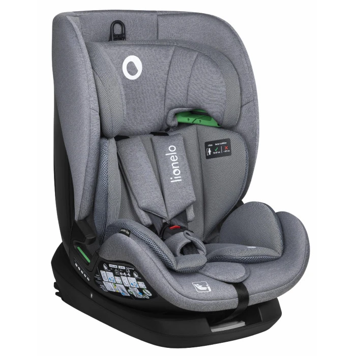 Детское автокресло Lionelo LAVENDER I-SIZE GREY STONE