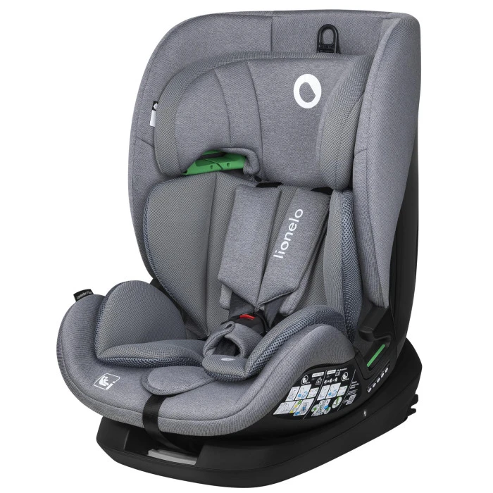 Детское автокресло Lionelo LAVENDER I-SIZE GREY STONE