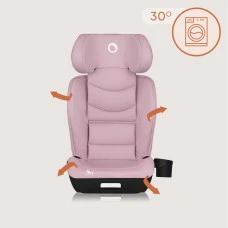 Дитяче автокрісло Lionelo NEAL I-SIZE PINK LILAC