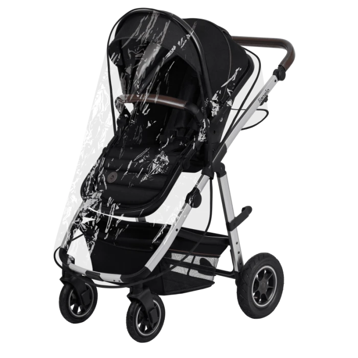 Универсальная коляска 3 в 1 Lionelo AMBER BLACK SILVER
