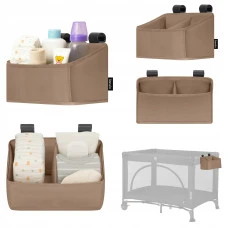 Органайзер для ліжечка Lionelo SIDEPOCKET SMALL BEIGE