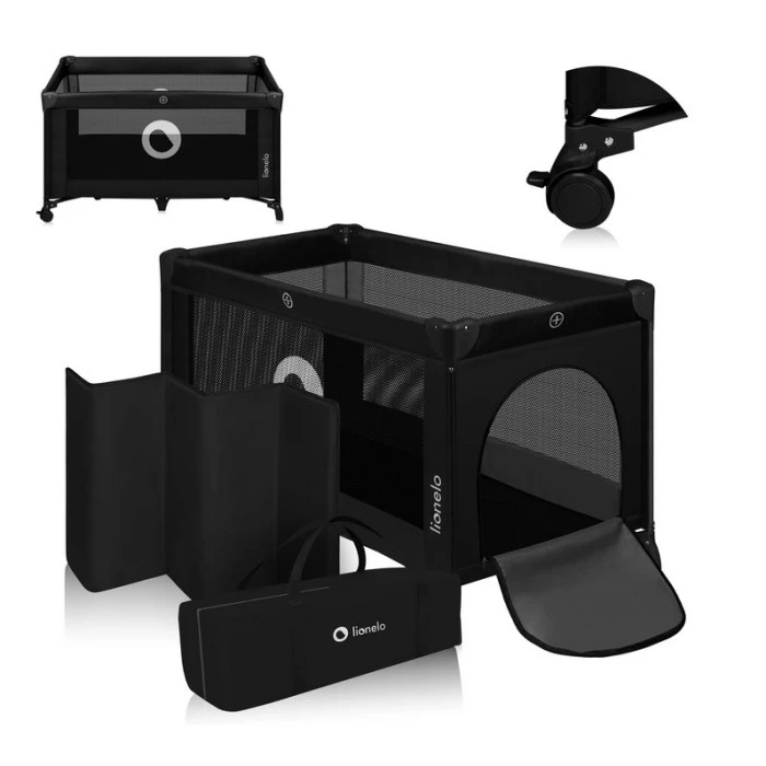 Манеж Lionelo STEFI BLACK CARBON