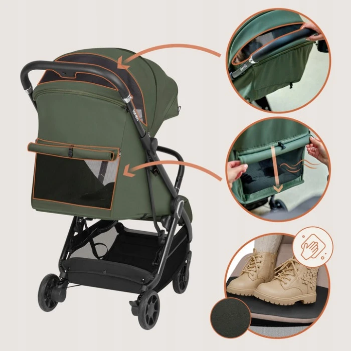 Прогулянковий візок Lionelo BESS GREY STONE