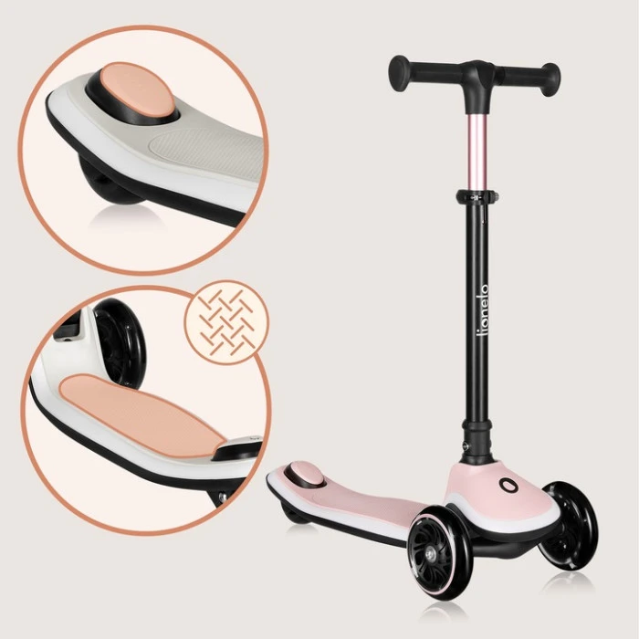 Детский самокат Lionelo MEY PINK ROSE