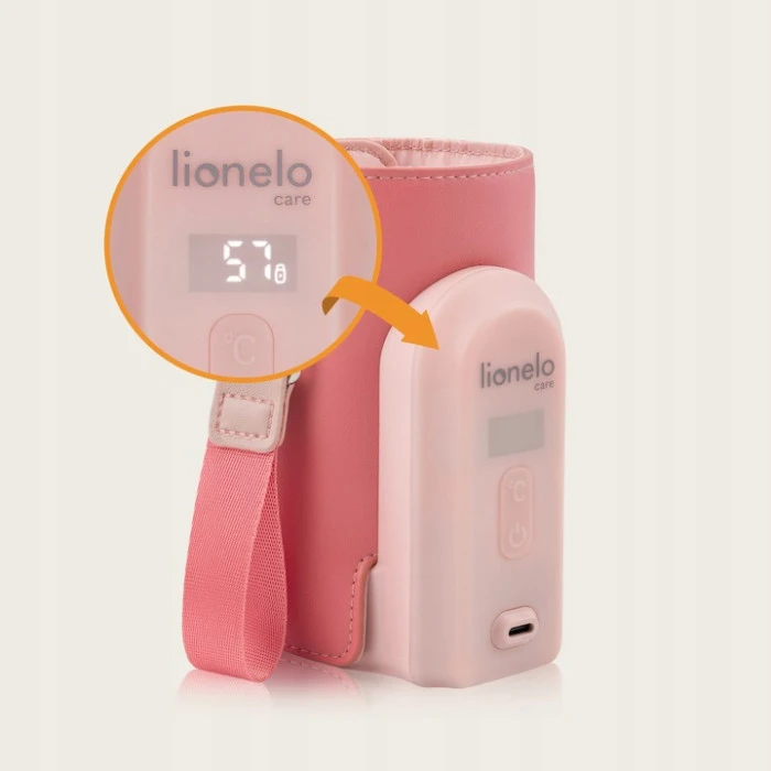 Подогреватель бутылочек Lionelo THERMUP GO EVO CORAL PINK