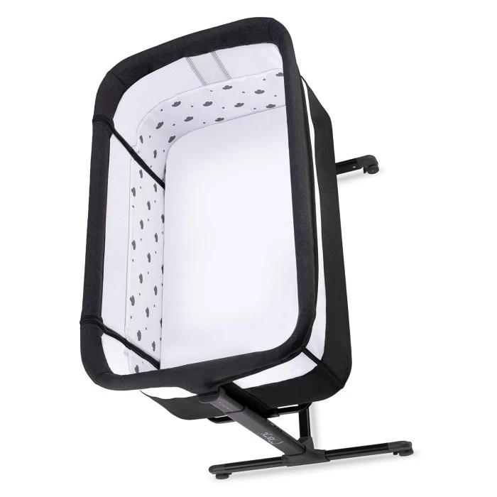 Ліжечко дитяче прямокутне MoMi REVO Dark Gray