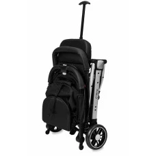 Коляска прогулочная MoMi ESTELLE LIGHT Black-Silver