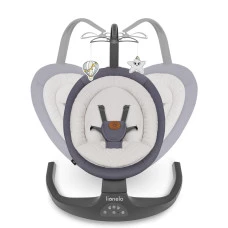 Шезлонг-качалка Lionelo RALF GREY GRAPHITE