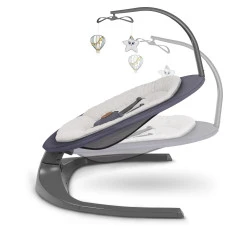 Шезлонг-качалка Lionelo RALF GREY GRAPHITE