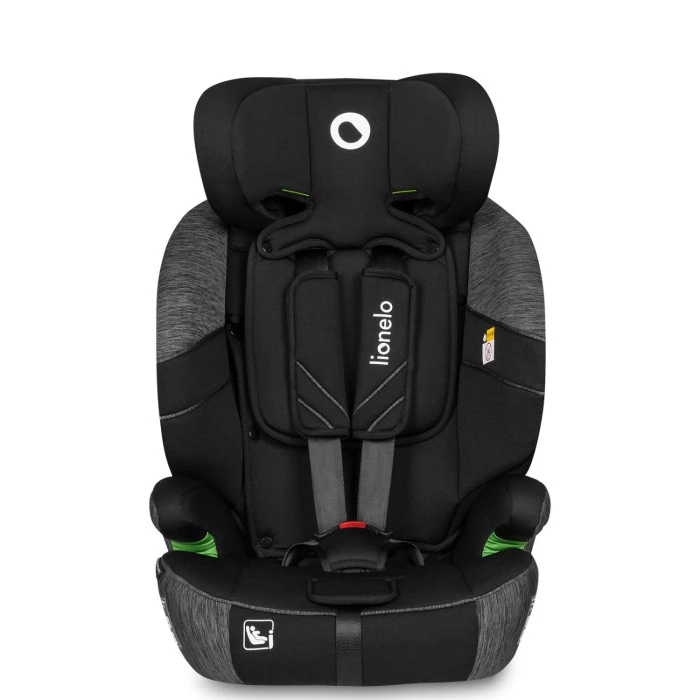 Детское автокресло Lionelo LEVI ONE I-SIZE BLACK GREY
