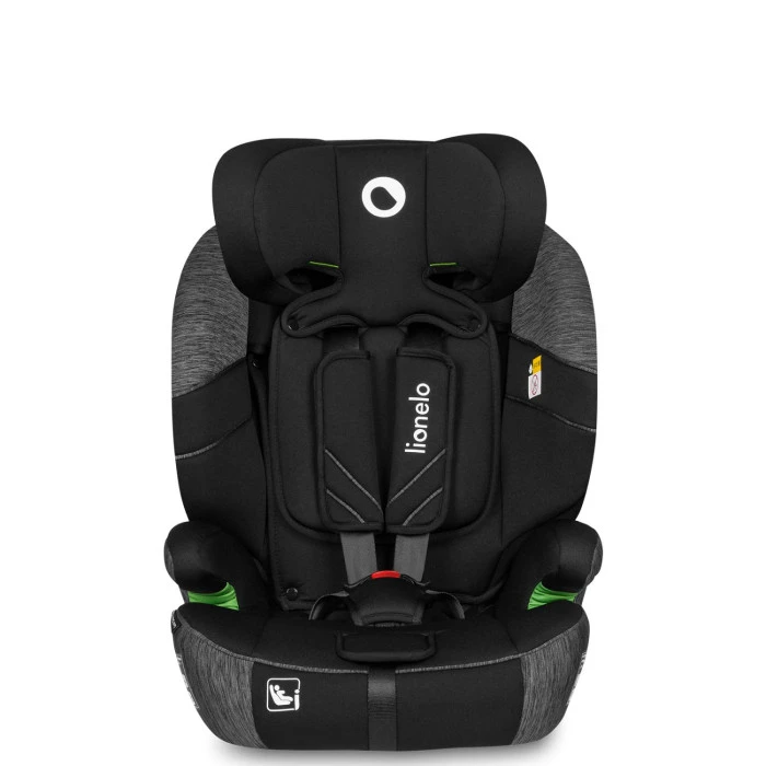 Детское автокресло Lionelo LEVI ONE I-SIZE BLACK GREY