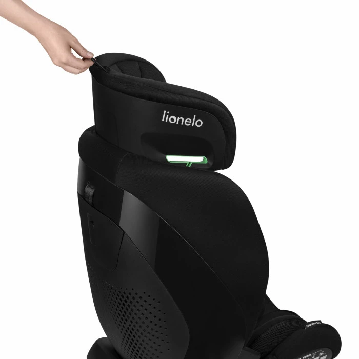 Дитяче автокрісло Lionelo LAVENDER I-SIZE BLACK CARBON