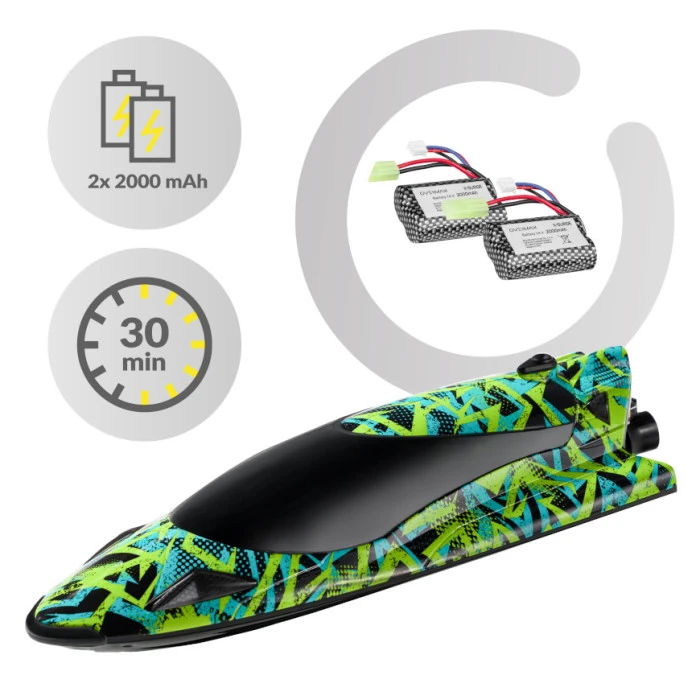 Радиоуправляемая лодка Overmax X-Surge