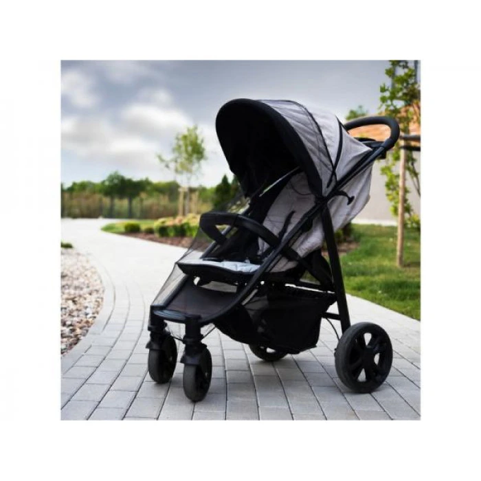 Москітна сітка на коляску, чорна A0446