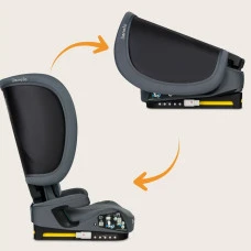 Дитяче автокрісло Lionelo ORIN I-SIZE GREY GRAPHITE