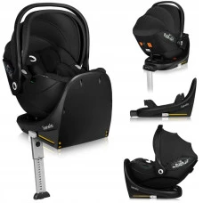 База з автокріслом Lionelo MOXIE I-SIZE SET BLACK CARBON