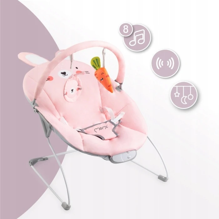 Кресло-качалка MoMi GLOSSY Bunny