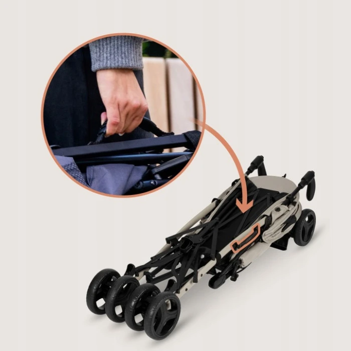 Прогулянкова коляска Lionelo IRMA BEIGE SAND