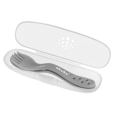 Столовые приборы в чехле, серый Akuku A0073