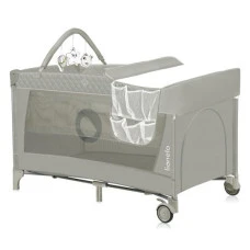 Ліжечко-манеж Lionelo FLOWER CAPPUCCINO