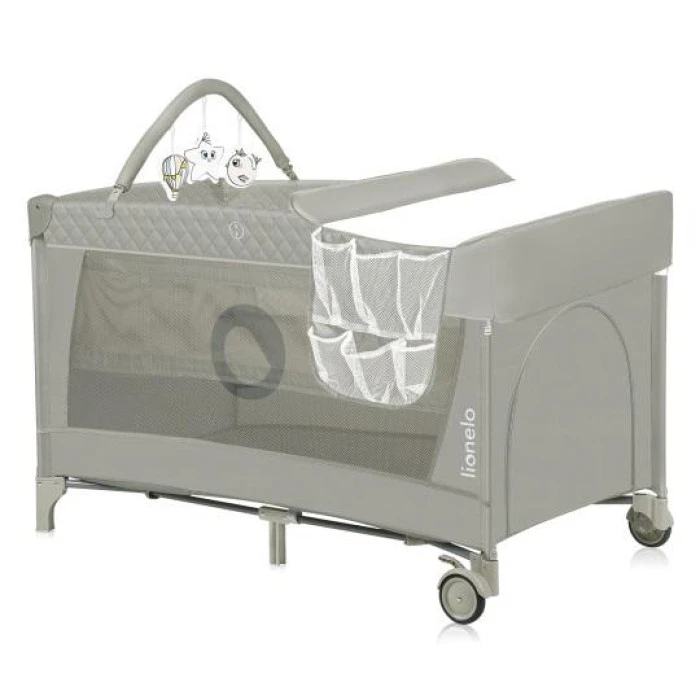 Кроватка-манеж Lionelo FLOWER CAPPUCCINO
