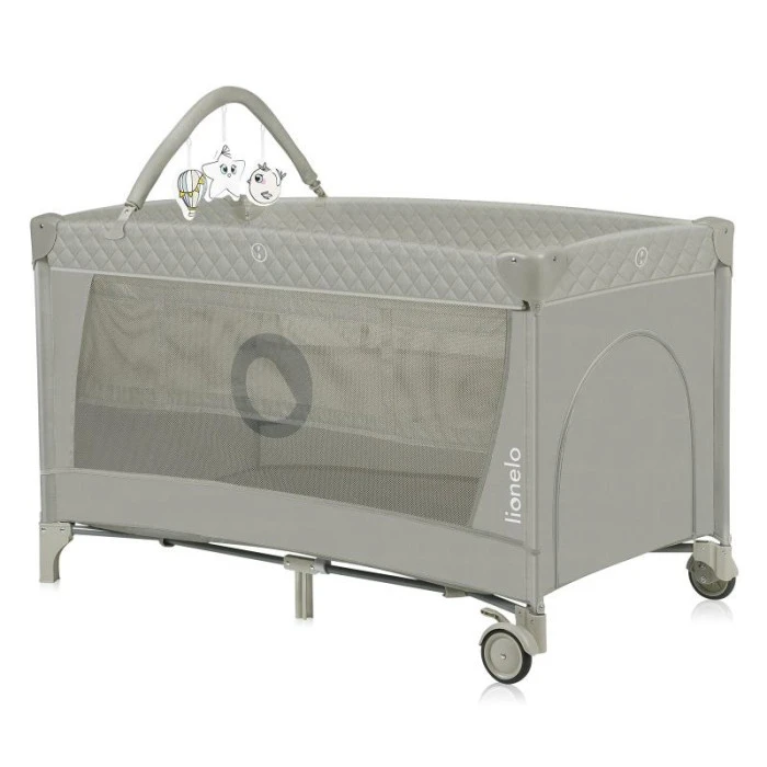 Кроватка-манеж Lionelo FLOWER CAPPUCCINO