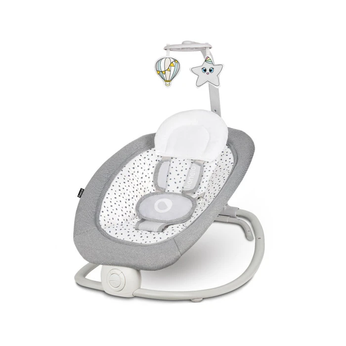 Шезлонг Lionelo PASCAL GREY DOVE