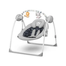 Детское кресло-качалка Lionelo RUBEN GREY GRAPHITE