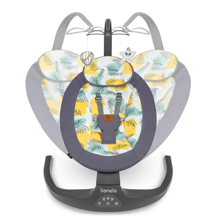 Шезлонг-качалка Lionelo RALF GREY CONCRETE