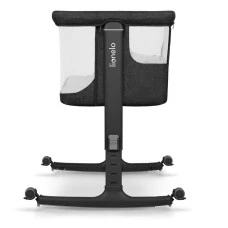 Ліжечко приставне Lionelo AURORA GREY GRAPHITE