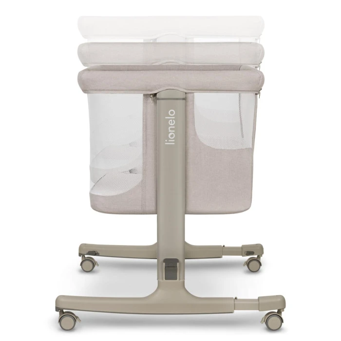 Ліжечко приставне Lionelo AURORA BEIGE CAPPUCCINO