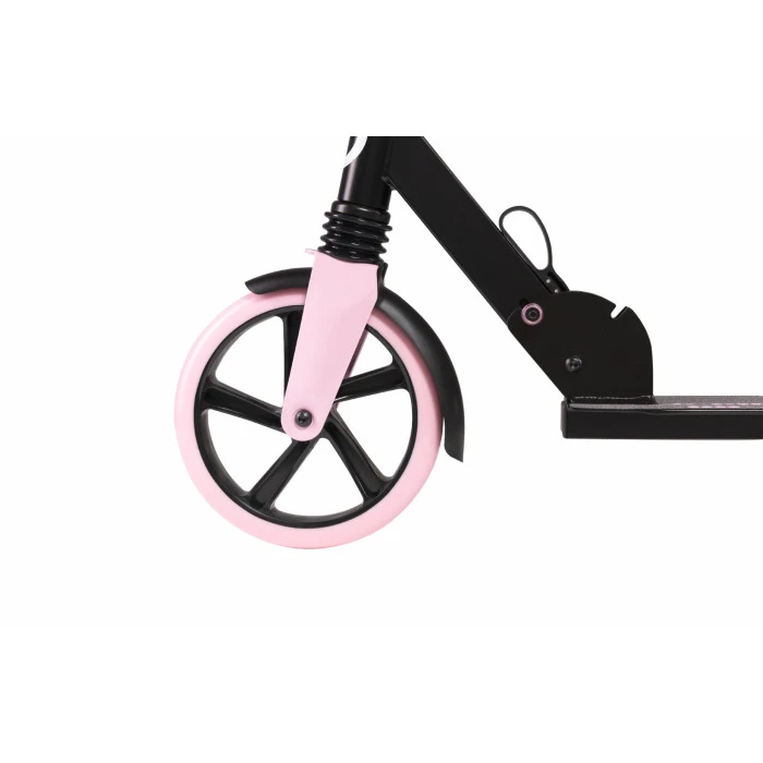 Детский самокат Lionelo Luca BLACK CARBON PINK