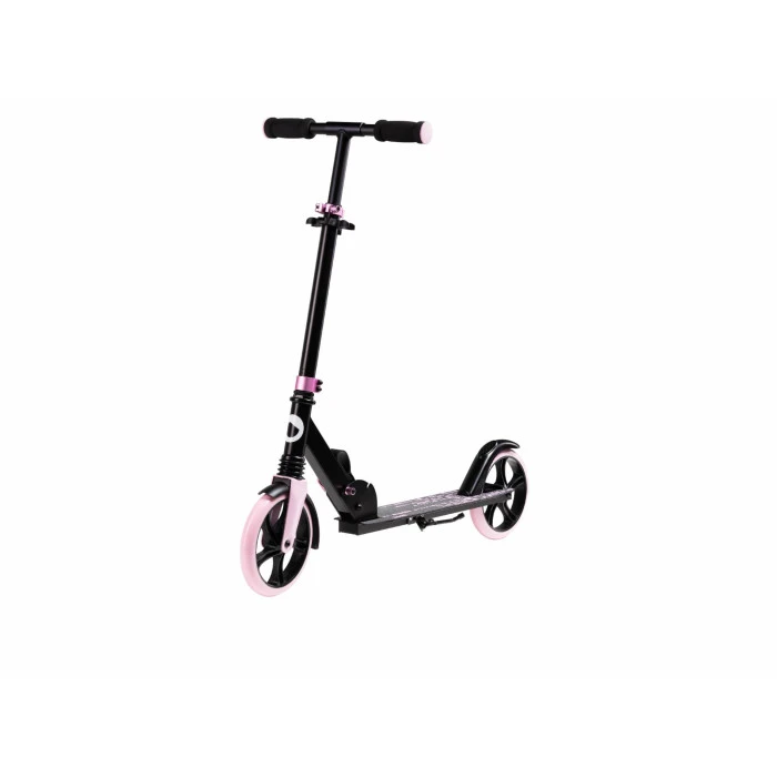 Детский самокат Lionelo Luca BLACK CARBON PINK