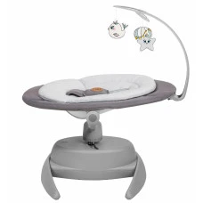 Кресло-качалка Lionelo MELL GREY STONE