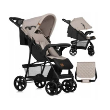 Прогулянковий візок Lionelo EMMA PLUS BEIGE LATTE