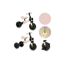 Беговел-велосипед MoMi LORIS 4 в 1 Pink