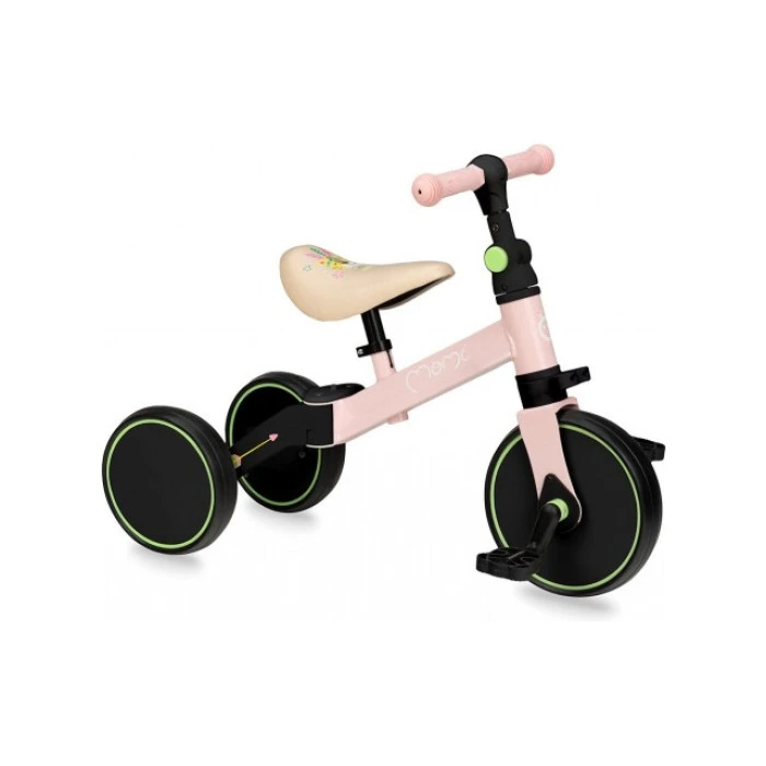 Беговел-велосипед MoMi LORIS 4 в 1 Pink