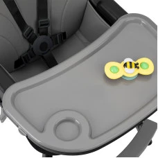 Стільчик для годування MoMi Reki Black