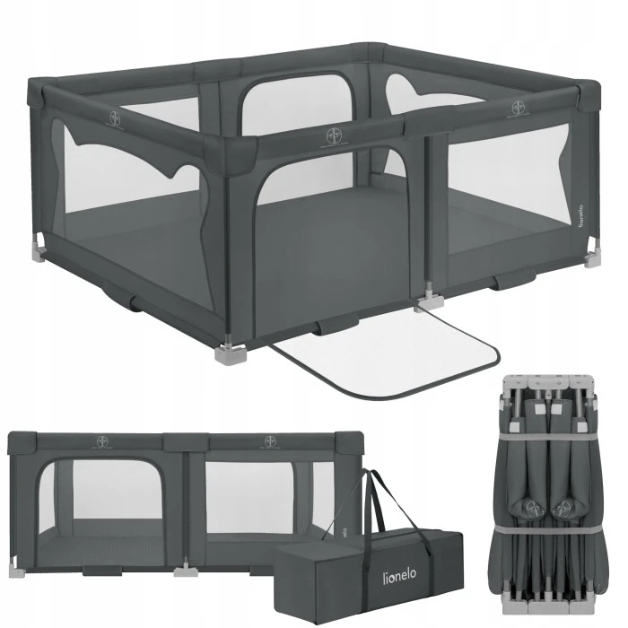 Манеж Lionelo FLORENCE EASY FOLD GREY GRAPHITE