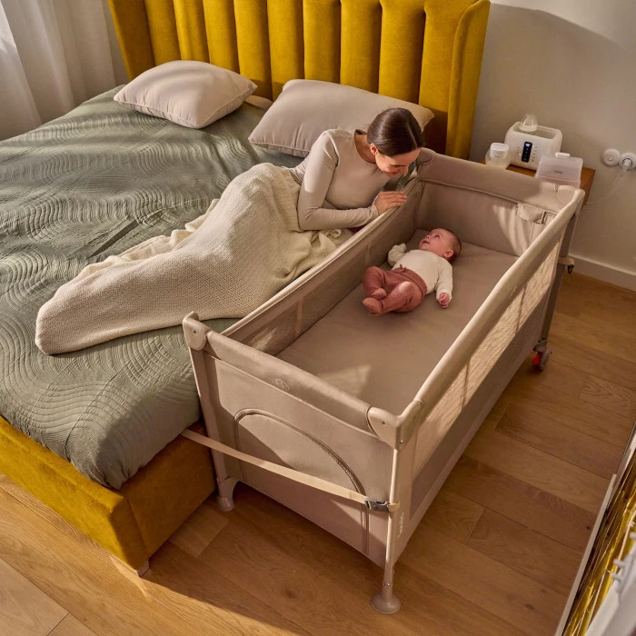 Ліжечко-манеж Lionelo ELLEN BEIGE SAND