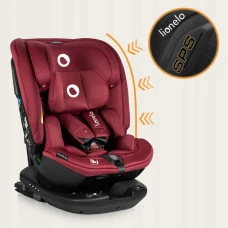 Дитяче автокрісло Lionelo BASTIAAN RWF i-Size RED BURGUNDY