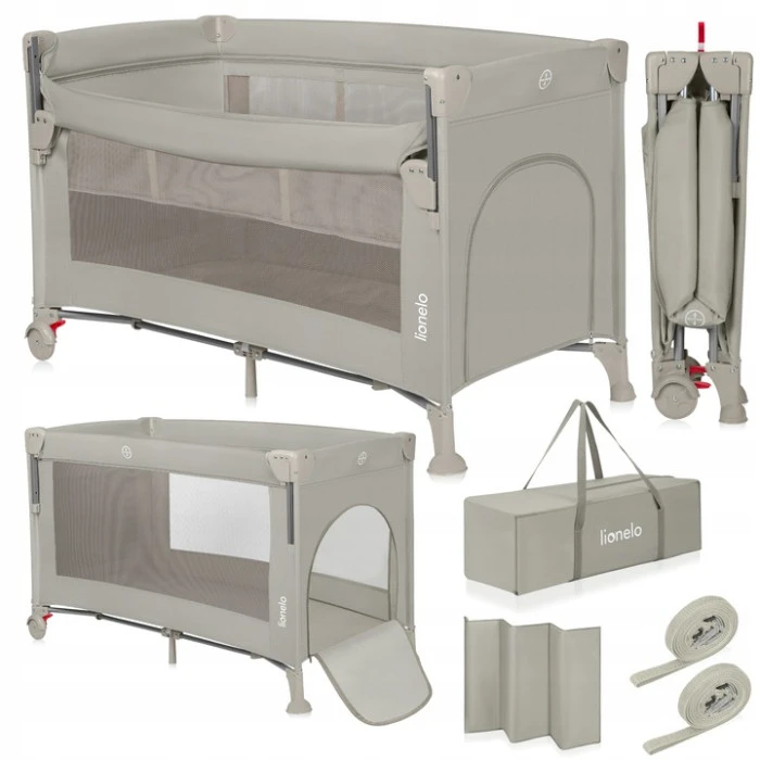 Ліжечко-манеж Lionelo ELLEN BEIGE SAND