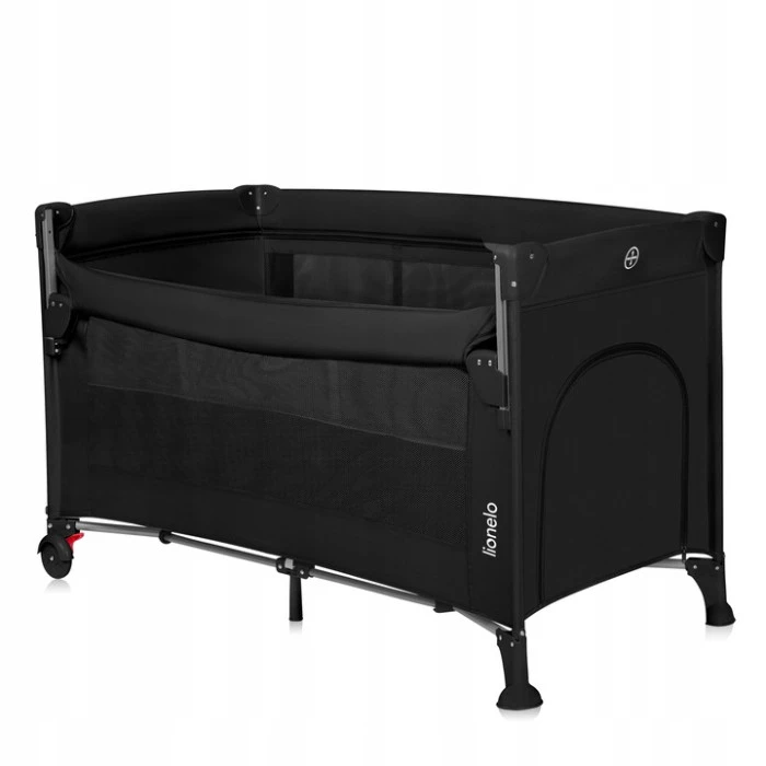 Ліжечко-манеж Lionelo ELLEN BLACK CARBON