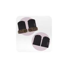 Муфта-перчатки для коляски MoMi SILDI Black