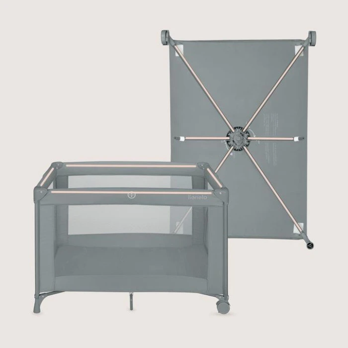 Манеж Lionelo AMELIE GREY CONCRETE