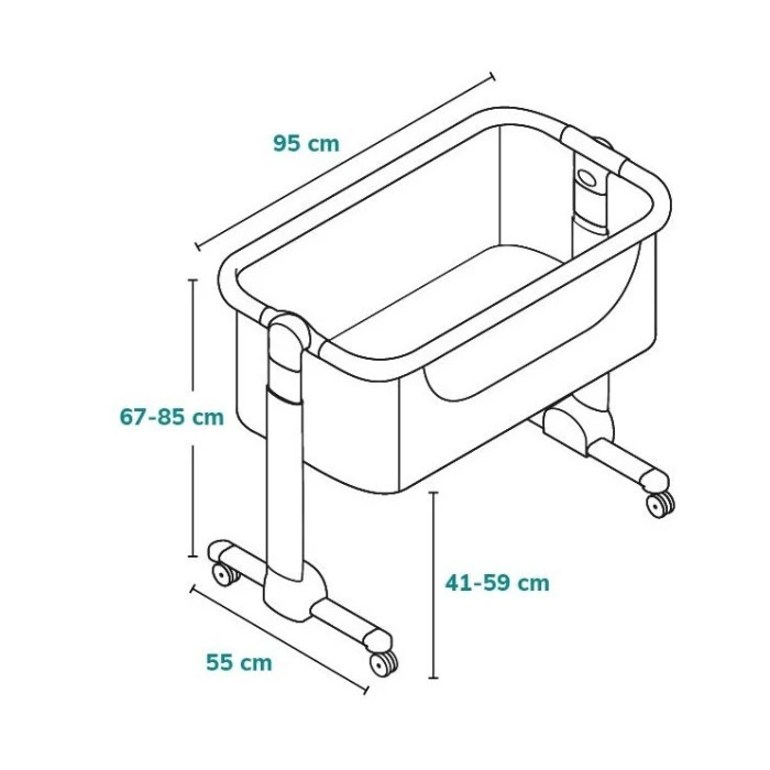 Кроватка детская туристическая 3в1 Lionelo TIMON