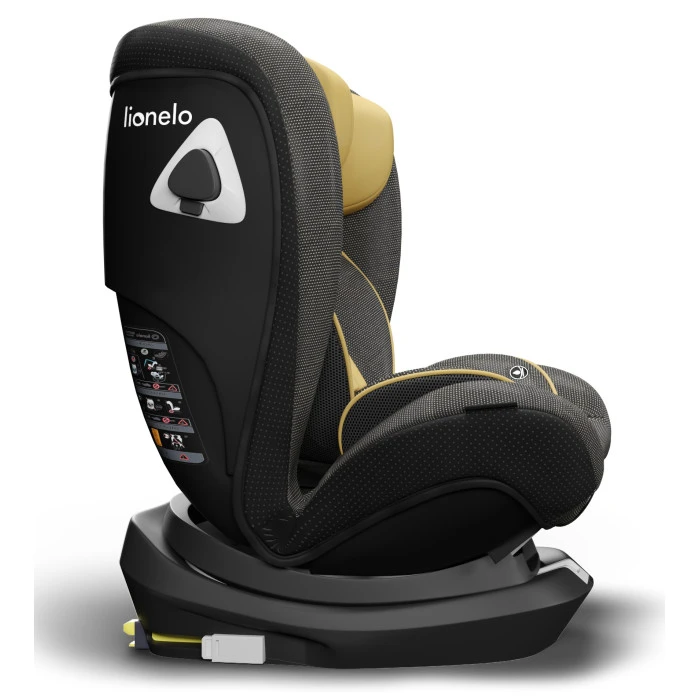 Дитяче автокрісло Lionelo BASTIAAN RWF BEIGE LATTE (white base)