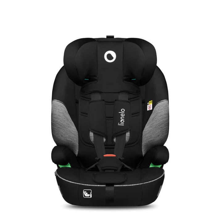 Детское автокресло Lionelo LEVI I-SIZE BLACK GREY