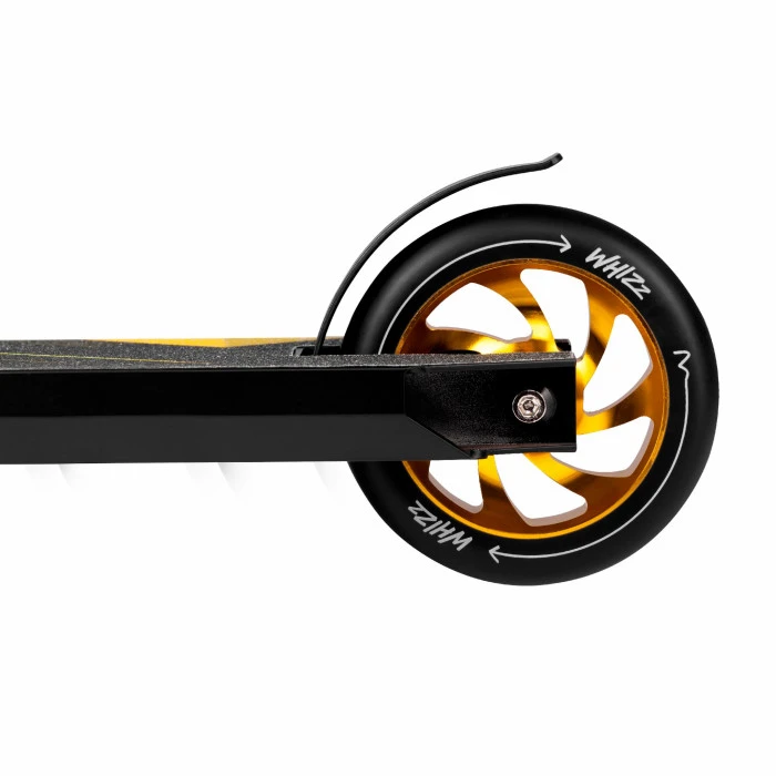 Детский самокат Lionelo WHIZZ BLACK CARBON YELLOW