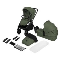 Универсальная коляска 2 в 1 Lionelo MIKA PLUS 2IN1 GREEN OLIVE